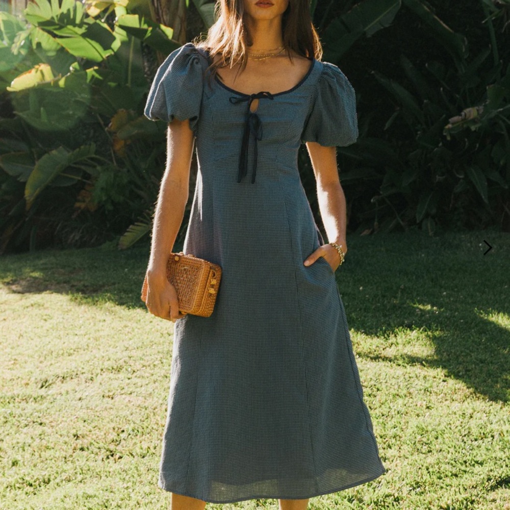 Bohme Sleeve Midi Sundress